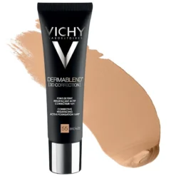 Vichy Dermablend 3D Fondotinta Coprente Per Pelle Grassa Con Imperfezioni Tonalità 55 - 30 Ml