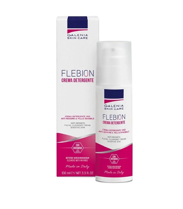 Galenia Flebion Crema Detergente Anti Arrossamento 100 Ml 1 Galenia Flebion Crema Detergente Anti Arrossamento 100 Ml