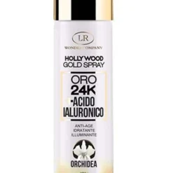 LR COMPANY Wonder Hollywood Gold Spray Viso Oro 24K Anti-age Illuminante Orchidea 75ml