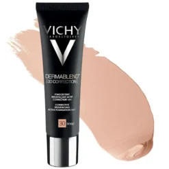 Vichy Dermablend 3D Fondotinta Coprente Per Pelle Grassa Con Imperfezioni Tonalità 30 - 30 Ml