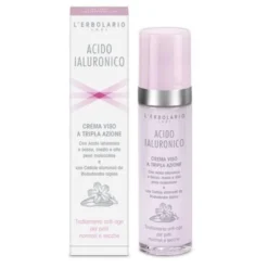 L'erbolario Crema Viso Acido Ialuronico Idratante E Nutriente Per Pelle Normale E Secca 50ml