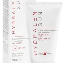 Cieffe Derma Hydralen Sun Crema Idratante E Lenitiva Con Protezione Molto Alta SPF 50+ 50ml
