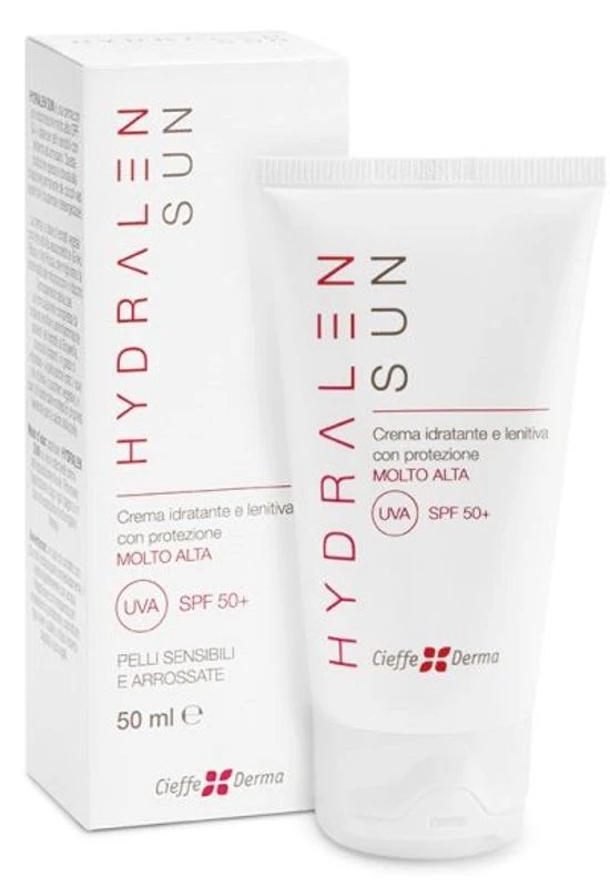 Cieffe Derma Hydralen Sun Crema Idratante E Lenitiva Con Protezione Molto Alta SPF 50+ 50ml 1 Cieffe Derma Hydralen Sun Crema Idratante E Lenitiva Con Protezione Molto Alta SPF 50+ 50ml