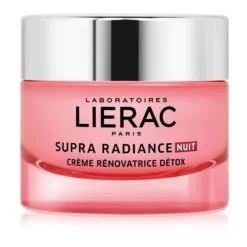 Lierac Supra Radiance Crema Viso Detox Antietà Rinnovatrice Notte 50 Ml