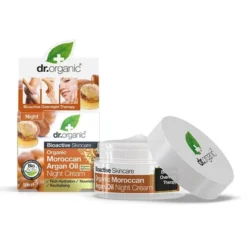 Dr Organic Dr. Organic Olio Di Argan Crema Viso Notte Biologica 50ml
