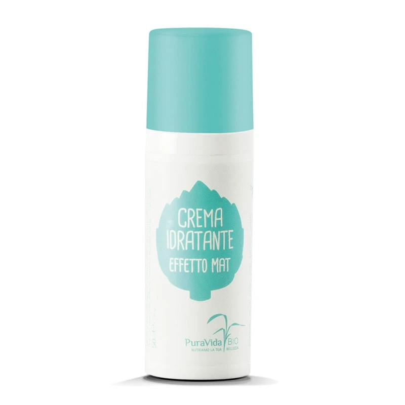 PuraVida Bio Crema Viso Idratante Effetto Mat Anti-lucido 50ml 1 PuraVida Bio Crema Viso Idratante Effetto Mat Anti-lucido 50ml