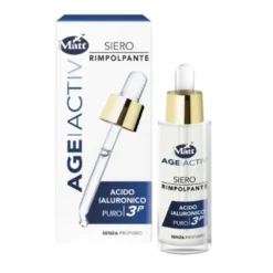 Matt Age Activ Siero Viso Acido Ialuronico Puro 3P Rimpolpante 30ml