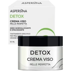 PHARMALIFE RESEARCH SRL Aspersina Detox Crema Viso Pelli Miste/Grasse/Impure 50ml