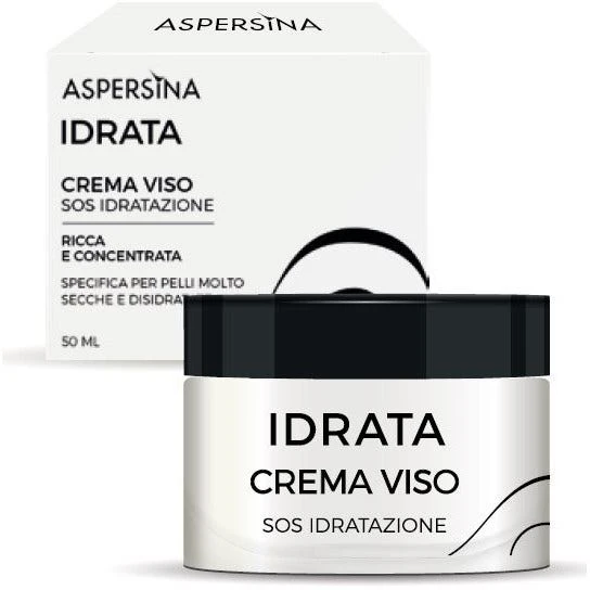 PHARMALIFE RESEARCH SRL Aspersina Idrata Crema Viso Sos Idratazione 50ml 1 PHARMALIFE RESEARCH SRL Aspersina Idrata Crema Viso Sos Idratazione 50ml