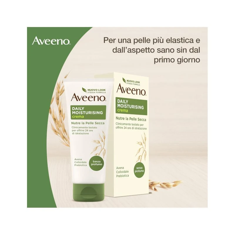 Aveeno Cream Crema Idratante 100ml 2 Aveeno Cream Crema Idratante 100ml - immagine 2