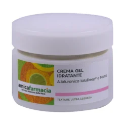 Linea Amicafarmacia Amicafarmacia Crema Gel Viso Idratante Malva Ultra Leggera Da 50ml