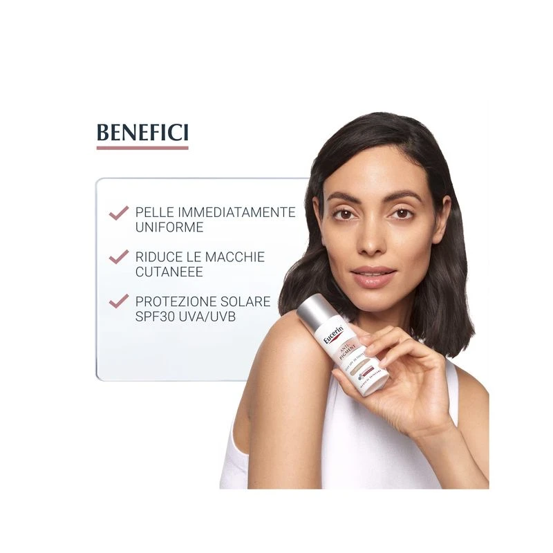 Eucerin Anti-Pigment Medium Crema Giorno Colorata SPF30 50ml 2 Eucerin Anti-Pigment Medium Crema Giorno Colorata SPF30 50ml - immagine 2