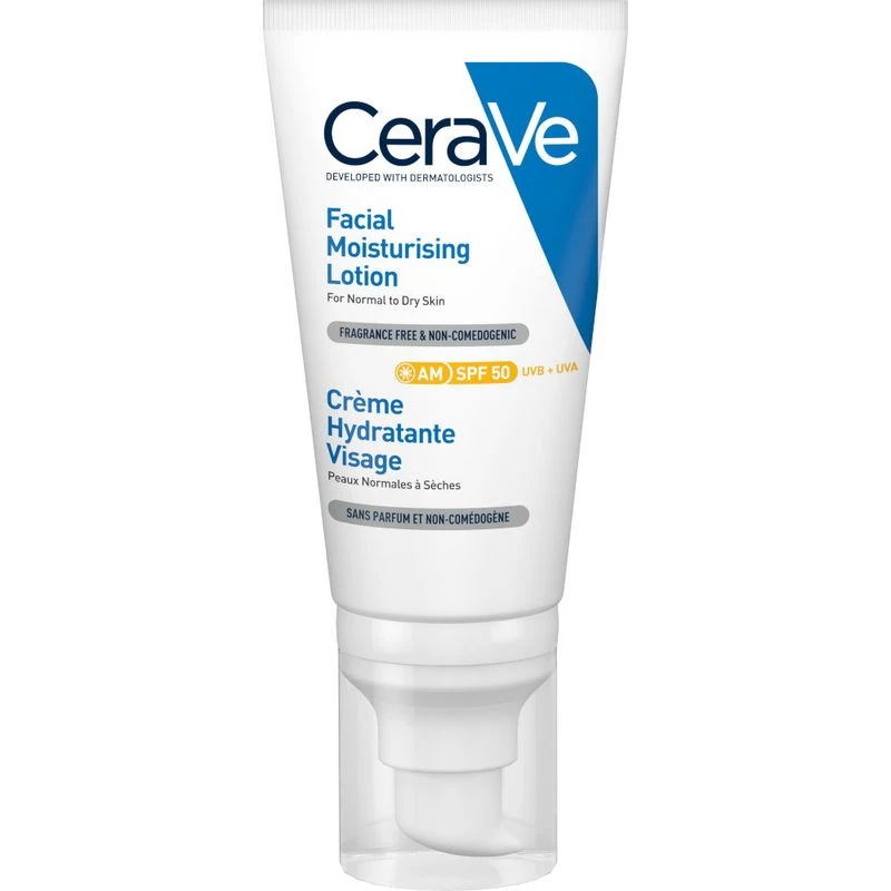 CeraVe Crema Viso Idratante SPF50 50ml 1 CeraVe Crema Viso Idratante SPF50 50ml