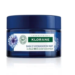 Klorane Bagno D'idratazione Notte Al Fiordaliso BIO E Acido Ialuronico Di Origine Vegetale 50ml