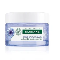Klorane Crema D'Acqua Di Fiordaliso Al Fiordaliso BIO E Acido Ialuronico Di Origine Vegetale 50ml