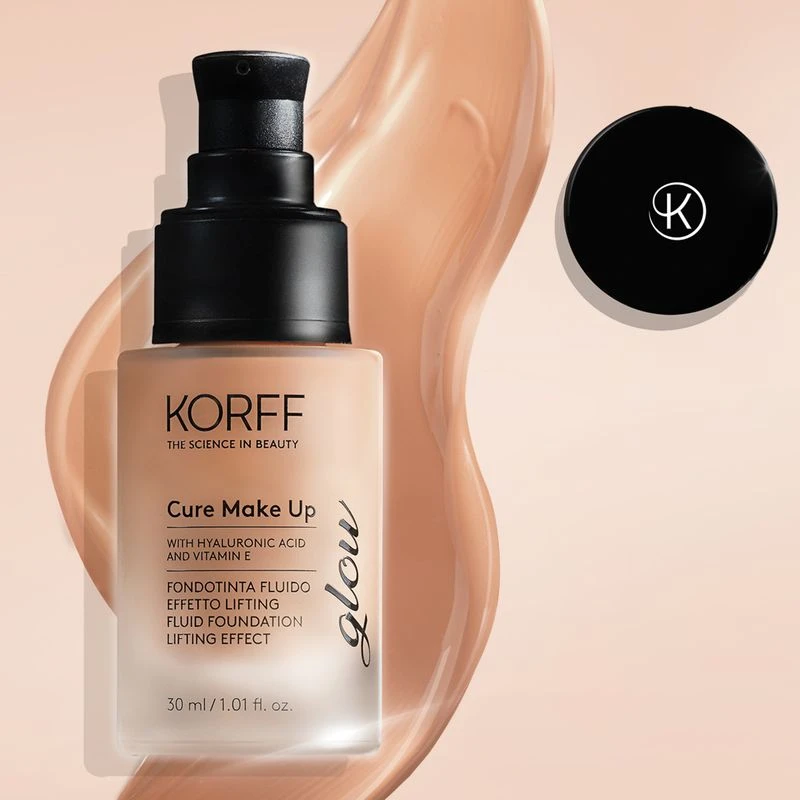KORFF Milano Korff Cure Make Up Fondotinta Fluido Effetto Lifting Glow N.06 30ml 2 KORFF Milano Korff Cure Make Up Fondotinta Fluido Effetto Lifting Glow N.06 30ml - immagine 2