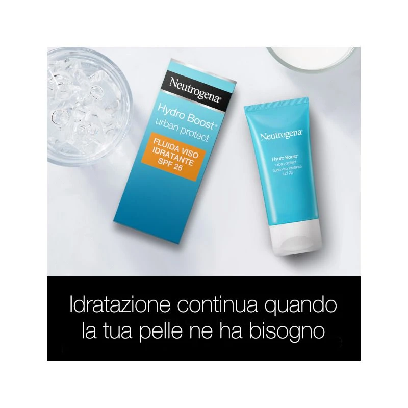 Neutrogena Hydro Boost Urban Protect Fluido Viso Idratante SPF25 Protezione Solare 50ml 2 Neutrogena Hydro Boost Urban Protect Fluido Viso Idratante SPF25 Protezione Solare 50ml - immagine 2