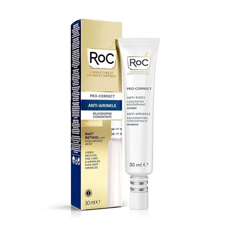 Roc Retinol Wrinkle Correct Crema Viso Anti-rughe Intensiva SPF20 Giorno 30ml 1 Roc Retinol Wrinkle Correct Crema Viso Anti-rughe Intensiva SPF20 Giorno 30ml