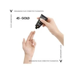 Vichy Dermablend SPF35 Fondotinta Fluido Coprente Tonalità 45 30ml -Galenia shop vichy dermablend fondotinta fluido correttore 16h tonalita 45 gold 30ml 9 1654774671