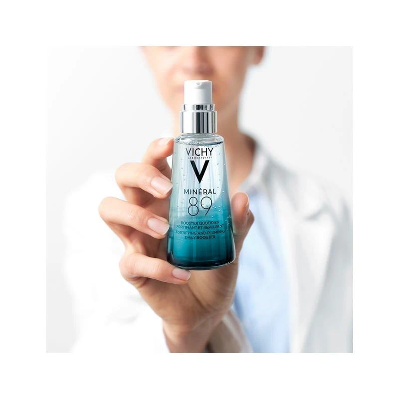 Vichy Mineral 89 Booster Quotidiano Fortificante E Rimpolpante Con Acido Ialuronico 75 Ml 3 Vichy Mineral 89 Booster Quotidiano Fortificante E Rimpolpante Con Acido Ialuronico 75 Ml - immagine 3